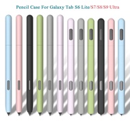 For Samsung Galaxy Tab S9 11 inch S9+ 12.4" S9 Ultra Silicone Pencil Case Tablet Stylus Pen Protective Cover Scratch Resistant for Samsung Galaxy Tab S6 Lite S Pen S7 S7 FE S8 Ultr