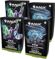 Magic: The Gathering Edge of Eternities Commander Deck Bundle - 2 of Each Deck (2 World Shaper + 2 C