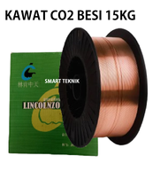 PAKAN LAS MIG KAWAT LAS MIX CO 0.8MM 15KG Kawat Las CO2 0.8 mm LINCOLNZONTER 15KG Mig Wire Roll CO