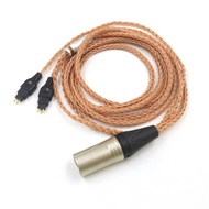 16 Core Headphone Replacement Cable for Sennheiser HD580 HD600 HD650 HDxxx HD660S HD58x HD6xx Earpho