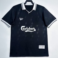 1996-97 LWP Away Black Retro Football Jersey S-XXL Short Sleeve High-Quality Sports Jersey AAA