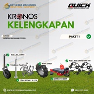 Traktor Quick Kronos Rotary Paket 1-5 / Kubota 11 pk RD 110