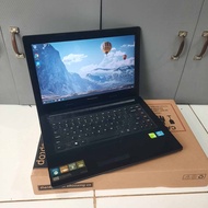 Laptop Seken Lenovo G400s Core i5-3230M DualVga Nvidia GeForce GT 720M Ram 8Gb Hdd 500Gb