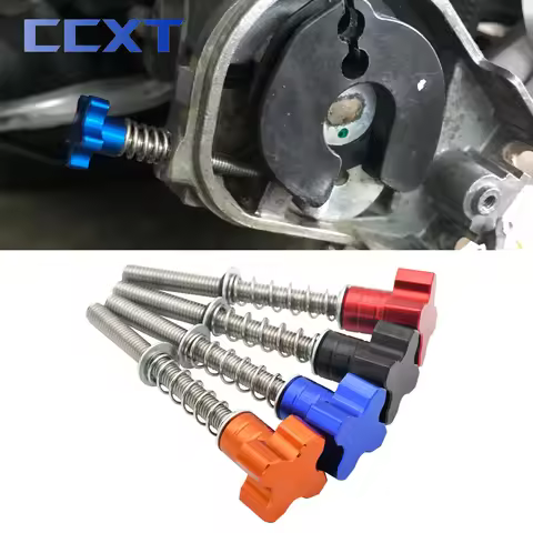 CNC Throttle Air Speed Idle Screw Bolt Adjuster For Gas Gas EC250 EC300 2022 For KTM XCW EXC TPI 150
