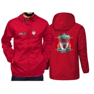 Semi-waterproof windproof Liverpool football sponsor jacket