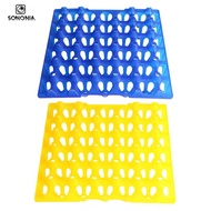 [SONONIA] 30 Lattice Eggs Tray for Transporting Or Storing Eggs Stackable Plastic Egg Flats Shockpro