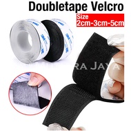 3M Double tape Velcro Doubletape Perekat Serbaguna lem Hook &amp; Loop