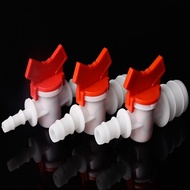 4mm 6mm 8mm 10mm 12mm 16mm 20mm Hose Barb Plastic Ball Valve Aquarium Garden Micro Irrigation Ball V