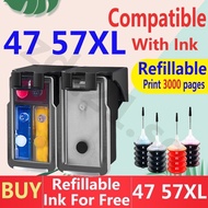 Canon 47XL 57XL Ink Cartridge PG-47 CL-57 Compatible for E400 E3170 E410 E460 E470 E477 E480  E3370 