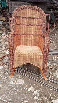 Weacker Rattan Rocking Chair for Adult