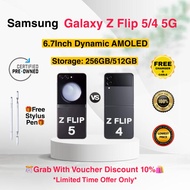 🥇(DEMO UNIT)Samsung Galaxy Z Flip 5G/3/4/5 5G 6.7Inch Dynamic AMOLED 2X 120Hz HDR10+ Snapdragon 888 