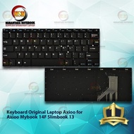 Keyboard Original Laptop Axioo Mybook 14F Slimbook 13 (Black) [Buruan]