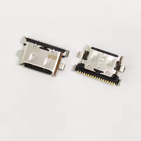100pcs/Lot Type C USB Charging Port Plug Dock Connector Socket For Samsung Galaxy A71 A51 A41 A31 M3