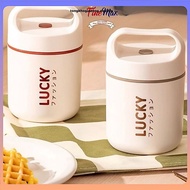 Lucky Porridge Pot, Rice Container, THERMAL SOUP FREE SPOON, 304 Stainless Steel Inner Tube, DT500ML