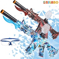 M416 Electric Gel Ball Blaster Toy Gun, High-Speed Rechargeable With Vibrant Colors, Summer Outdoor 