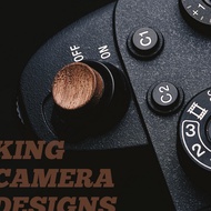 [King] Sony Shutter Sticker A7R IV A9 II Series A7R4 A7S3 4th Generation Universal Wooden Button