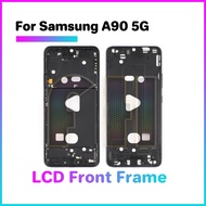 Full Set Back Housing Back Battery Cover LCD Front Middle Frame For samsung galaxy a90 5g a908 sm-a9