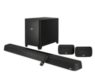 Polk Audio MagniFi MAX AX SR Powered 5.1.2-channel sound bar and wireless subwoofer system with Wi-F