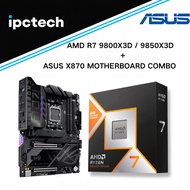 AMD RYZEN 7 9800X3D / RYZEN 7 9850X3D + ASUS X870 Motherboard COMBO