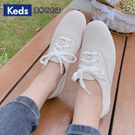 [21 New] Keds Classic Women's Sneakers Leather Casual Low-Top Flat Shoes Genuine Leather Women's Shoes Beige All-Match Style well