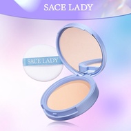 SACE LADY Oil-control Compact Powder Foundation Waterproof Matte Face Powder Bedak Original