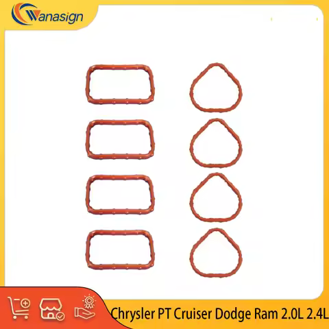 For Chrysler PT Cruiser Dodge Ram 2.0L 2.4L L4 Engine Intake Manifold Gasket Kit Fit 2.0 2.4 L OEM E