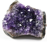 Namzi Amethyst Crystals, Amethyst Clusters for Witchcraft, Amathesis Crystal, Raw Amethyst, Natural Amethyst Geode Cave Healing Crystal Stones, About 0.5 Lb