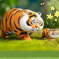 Hgtoys [Tùy Chọn] [Chính hãng] 52toys Tiger Fat Tiger with Baby 2 Series Blind Box Toy Fashion Toy G