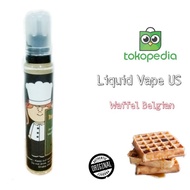 Liquid US Vape Waffel Belgian 0-30MG US / 30ml / Murah