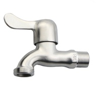 304 Faucet Water Tap in 15mm (1/2 inch) out 20 mm (3/4 inch) Faucet Only Premium Quality