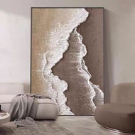 Original handmade canvas abstract painting 90x140cm