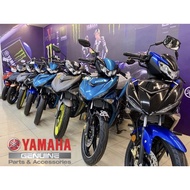Y15ZR V2 COVERSET 100% ORIGINAL HONG LEONG YAMAHA HLY .GREEN CYAN CM6 / RED MDRM3 / GREY / BLACK WIT