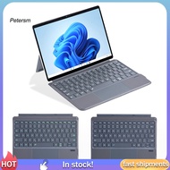 PP   Bluetooth-compatible Keyboard Compact Keyboard for Surface Go Wireless Keyboard with Backlight and Trackpad for Microsoft Surface Go 3/2 Ergonomic Design Rechargeable