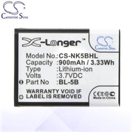 CameronSino Battery for Nokia 6120 Classic / 6121 Classic / 6124 Classic Battery PHO-NK5BHL