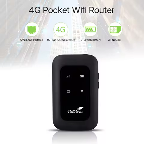 4G LTE Modem Router MF800 MF800B Portable Mini Pocket Routers 150Mbps High Speed 2100mAh Travel WiFi
