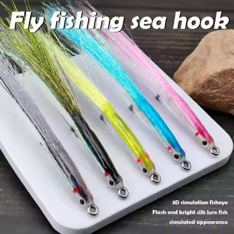 Fly Fly Sea Fishing Hook Sea Fishing Route Asia Fly Fishing False Bait Fly Fly Accessories Fishing G