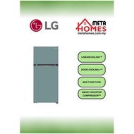 LG 493L Top Freezer Fridge in Clay Mint Finish GN-B452PMFK