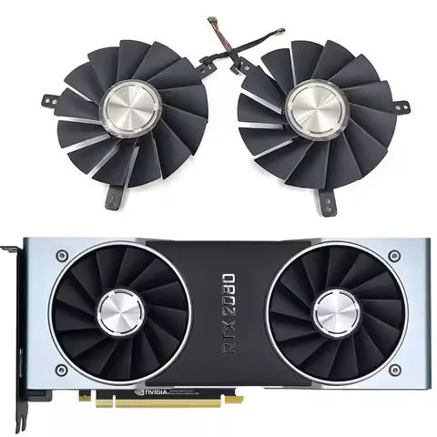 NEW Original RTX 2080 Founders Edition GPU Fan，For NVIDIA RTX 2080 2080TI 2080 SUPER Founders Editio