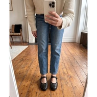 Paris Stud  Mary Jane Flats
