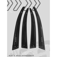 Honda Civic 2012 2013 2014 2015 MUGEN Rain Visor Window Guard Sun Deflector Gutter OEM/IM