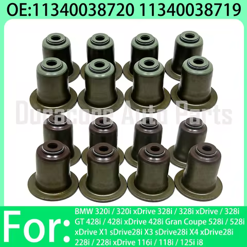 Valve Stem Seal Kit Engine Valve Oil Seal For BMW F30 F32 F10 E84 X1 X3 320i 328i 428i 528i N20 B38 