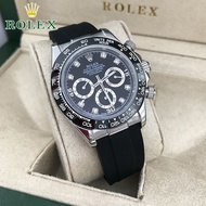 Rolex Watch For Men Women Automatic Original Pawnable Waterproof Rolex Daytona Rubber Strap Gold COD