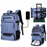 Travel Business Backpack Air Cushion Reduce Burden Laptop+Independent Shoe Warehouse​ 36-55L