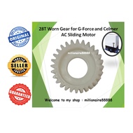 High Quality 28T Worn Nylon Plastic White Gear for G-Force And Celmer AC Sliding Motor - Autogate System