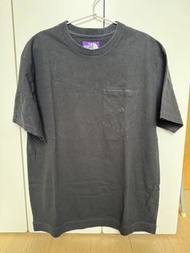 The North Face purple label TNF 紫標 pocket Tee 全黑