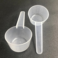 Transparent bulk new PP plastic spoon 25g 50ml/25g50ml measuring spoon with scal 1000pcs