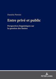 Entre privé et public Daniela Pietrini