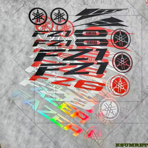For YAMAHA FZ1 FZ8 FZ6 Stickers Motorcycle Reflective Waterproof Decals