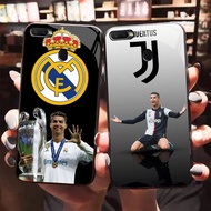 HW-13 FC CR7 Glass Casing for OPPO Realme F7 A7 A12 F9 A12S A11K F5 A5S 2 Pro