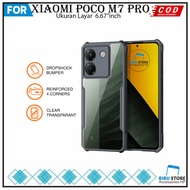Xiaomi Case poco M7 Pro M6 Pro Softcase Shockproof Transparent Casing